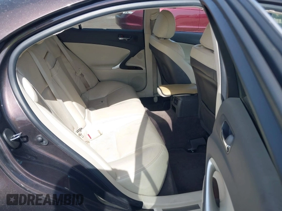 2012 Lexus IS 250 with VIN JTHCF5C28C5058353, listed as a IAAI auction lot 42096615 with 147,223 mi miles and . Bid and sale history available at DreamBid. Image 8.