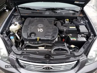 2007 Kia Optima EX with VIN KNAGE124375134243, listed as a Copart auction lot 86664454 with 136,700 mi miles and Salvage Title. Bid and sale history available at carsss.com. Image 11.