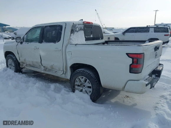2023 Nissan Frontier PRO-4X with VIN 1N6ED1EK0PN644649, listed as a IAAI auction lot 41496852 with 26,318 mi miles. Bid and sale history available at carsss.com. Image 3.
