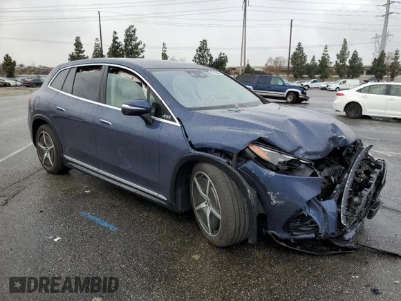 2023 Mercedes-Benz EQS 450 z VIN 4JGDM2EB3PA018729, wystawiony jako Copart lot #43783485 z przebiegiem Nie podano mil oraz Szkoda całkowita • Salvage title. Historia ofert i sprzedaży dostępna na DreamBid. Obrazek 4.