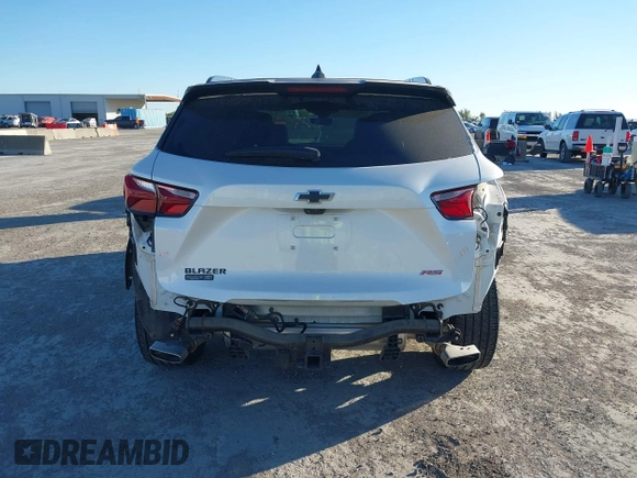 2022 Chevrolet Blazer RS с VIN 3GNKBERS2NS158531, выставлен на аукционе IAAI как лот 40607904 с пробегом 23 777 миль миль и . История ставок и продаж доступна на DreamBid. Изображение 17.