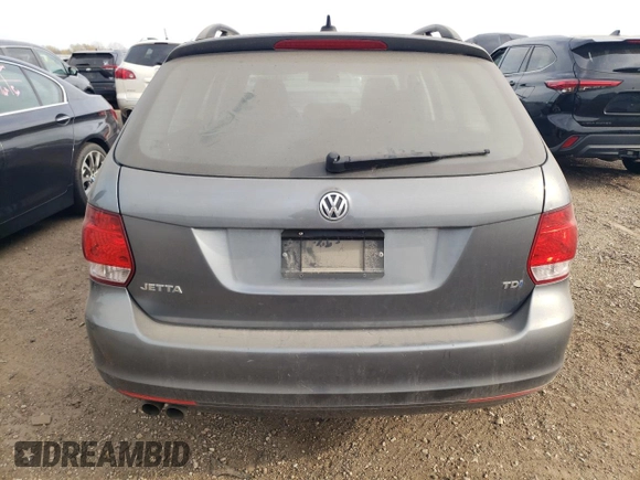 2014 Volkswagen Jetta TDI w/Sunroof & Nav with VIN 3VWPL7AJ6EM611223, listed as a Copart auction lot 78478954 with 52,985 mi miles and Clean title. Bid and sale history available at DreamBid. Image 6.
