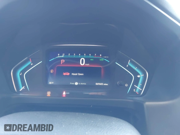 2020 Honda Odyssey Touring with VIN 5FNRL6H82LB015715, listed as a IAAI auction lot 41915849 with 69,603 mi miles and . Bid and sale history available at DreamBid. Image 7.