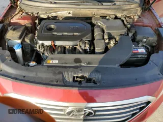 2016 Hyundai Sonata SE with VIN 5NPE24AF7GH360731, listed as a Copart auction lot 42288385 with 107,186 mi miles and Salvage Title. Bid and sale history available at DreamBid. Image 12.