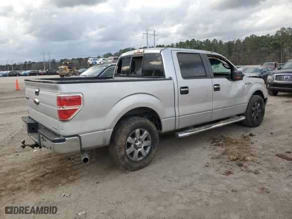 2013 Ford F-150 XL with VIN 1FTFW1CF9DKE64655, listed as a Copart auction lot 44327465 with 176,952 mi miles and Salvage Title. Bid and sale history available at carsss.com. Image 3.