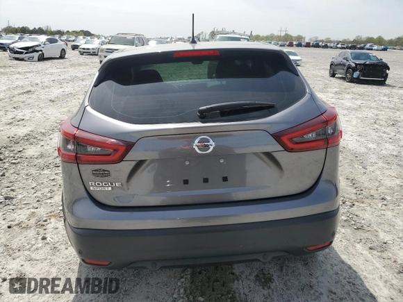 2020 Nissan Rogue Sport SV with VIN JN1BJ1CV7LW262525, listed as a Copart auction lot 50948995 with 93,060 mi miles and Salvage Title. Bid and sale history available at carsss.com. Image 6.