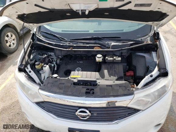 2014 Nissan Quest SV with VIN JN8AE2KP5E9105443, listed as a Copart auction lot 49068224 with 54,169 mi miles and Salvage Title. Bid and sale history available at carsss.com. Image 12.