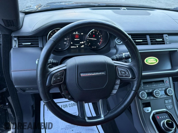 2018 Land Rover Range Rover Evoque HSE Dynamic with VIN SALVD5RX1JH323119, listed as a Copart auction lot 43195685 with 80,394 mi miles and Clean title. Bid and sale history available at DreamBid. Image 9.