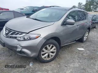 2012 Nissan Murano S with VIN JN8AZ1MW9CW220533, listed as a IAAI auction lot 41492825 with 150,409 mi miles. Bid and sale history available at carsss.com. Image 2.