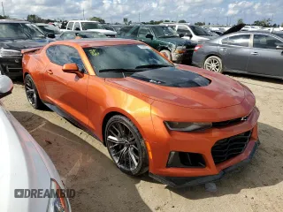 2023 Chevrolet Camaro ZL1 with VIN 1G1FK1R62P0152754, listed as a Copart auction lot 74288004 with Not provided miles and Non repairable. Bid and sale history available at DreamBid. Image 4.