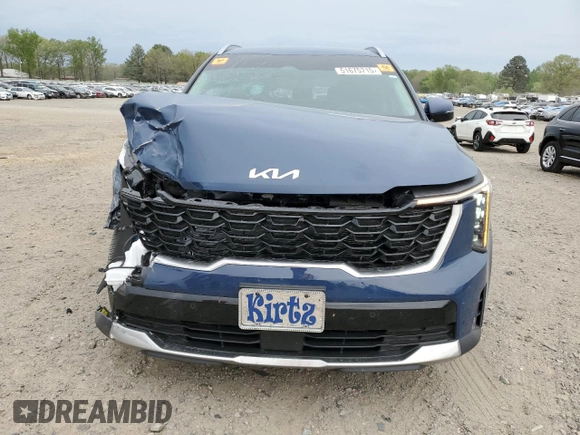 2025 Kia Sorento S z VIN 5XYRL4JC4SG336391, wystawiony jako Copart lot #51675715 z przebiegiem 6 021 mil mil oraz Szkoda całkowita • Salvage title. Historia ofert i sprzedaży dostępna na DreamBid. Obrazek 5.