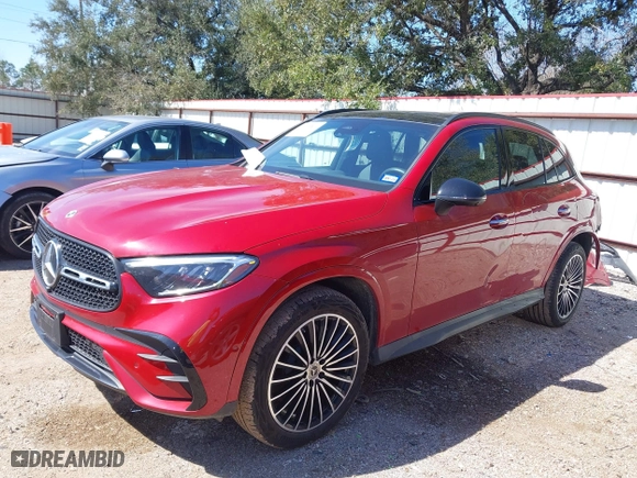 2024 Mercedes-Benz GLC with VIN W1NKM4GB6RF178509, listed as a IAAI auction lot 41678891 with 5,712 mi miles. Bid and sale history available at carsss.com. Image 18.