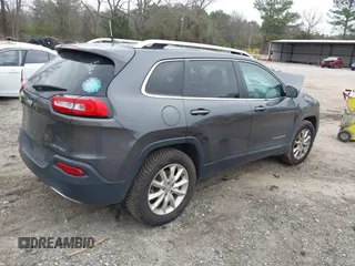 2017 Jeep Cherokee Limited with VIN 1C4PJMDB2HW562277, listed as a IAAI auction lot 41800310 with Not Provided miles and . Bid and sale history available at DreamBid. Image 4.