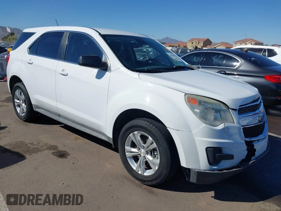 2013 Chevrolet Equinox LS z VIN 2GNALBEK8D1119367, wystawiony jako IAAI lot #41836642 z przebiegiem 125 272 mil mil oraz . Historia ofert i sprzedaży dostępna na DreamBid. Obrazek 1.