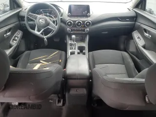 2024 Nissan Sentra SV with VIN 3N1AB8CV9RY220182, listed as a Copart auction lot 48985185 with 37,616 mi miles and Salvage Title. Bid and sale history available at DreamBid. Image 8.