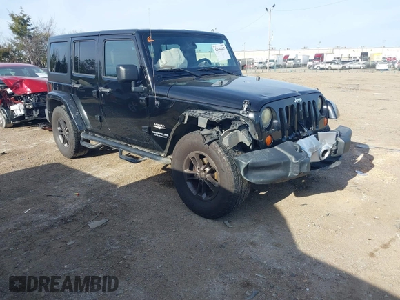 2008 Jeep Wrangler Unlimited Sahara with VIN 1J4GB59118L522013, listed as a IAAI auction lot 41644487 with 227,176 mi miles and . Bid and sale history available at DreamBid. Image 1.