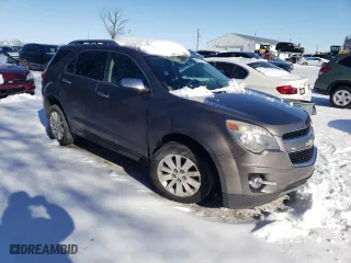 2011 Chevrolet Equinox LT w/2LT with VIN 2CNFLPE5XB6319927, listed as a Copart auction lot 88174365 with 158,690 mi miles and Salvage Title. Bid and sale history available at carsss.com. Image 4.