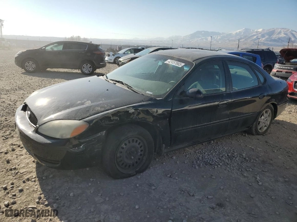 2007 Ford Taurus SE with VIN 1FAFP53U37A157002, listed as a Copart auction lot 42457665 with NaN miles and Salvage Title. Bid and sale history available at carsss.com. Image 1.