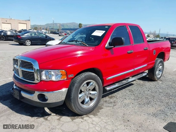 2005 Dodge Ram 1500 SLT with VIN 1D7HA18D25S333217, listed as a IAAI auction lot 41850898 with 231,009 mi miles. Bid and sale history available at carsss.com. Image 2.