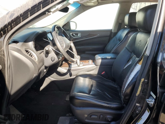 2013 Infiniti JX35 with VIN 5N1AL0MN8DC312021, listed as a Copart auction lot 77219714 with 137,841 mi miles and Salvage Title. Bid and sale history available at carsss.com. Image 7.