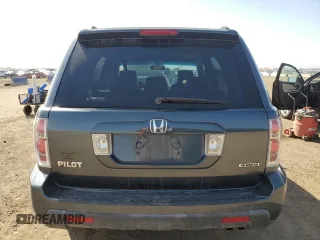 2006 Honda Pilot EX-L with VIN 5FNYF185X6B002128, listed as a Copart auction lot 52354315 with 226,585 mi miles and Non Repairable. Bid and sale history available at DreamBid. Image 6.