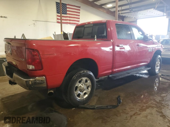 2018 Ram 2500 Big Horn with VIN 3C6UR5DL8JG185265, listed as a Copart auction lot 62773335 with 45,738 mi miles and Salvage title. Bid and sale history available at DreamBid. Image 3.