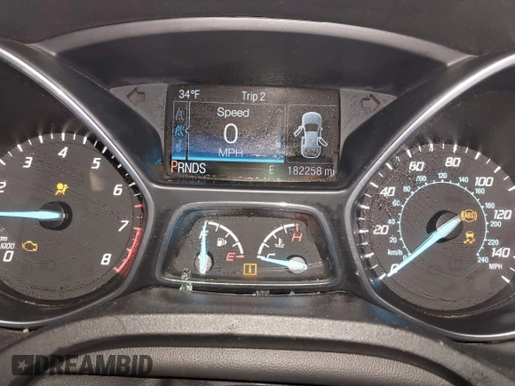2014 Ford Escape Titanium with VIN 1FMCU9J93EUB95638, listed as a IAAI auction lot 41481089 with 182,258 mi miles. Bid and sale history available at carsss.com. Image 7.