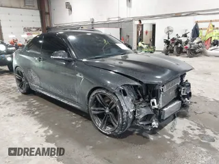 2018 BMW M2 with VIN WBS1J5C56JVD36919, listed as a IAAI auction lot 41587121 with 46,356 mi miles. Bid and sale history available at carsss.com. Image 1.