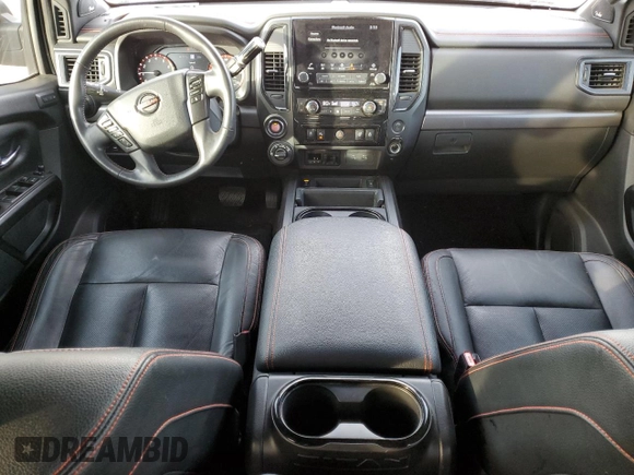 2021 Nissan Titan SV с VIN 1N6AA1ED3MN534845, выставлен на аукционе Copart как лот 81636574 с пробегом 111 680 миль миль и Списание • Salvage title. История ставок и продаж доступна на DreamBid. Изображение 8.