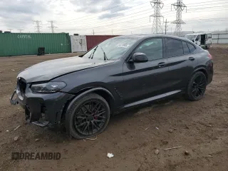 2022 BMW X4 M40i with VIN 5UX43DT03N9M49167, listed as a Copart auction lot 54619985 with Not provided miles and Salvage title. Bid and sale history available at DreamBid. Image 1.