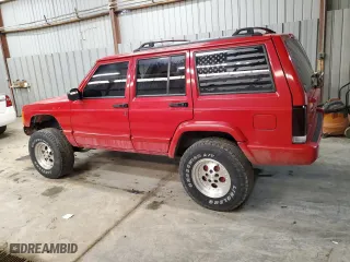 1999 Jeep Cherokee Sport with VIN 1J4FF68S4XL661115, listed as a Copart auction lot 47522675 with 200,630 mi miles and Salvage Title. Bid and sale history available at carsss.com. Image 2.
