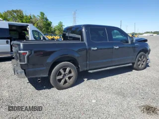 2015 Ford F-150 XLT with VIN 1FTEW1C81FFB01582, listed as a Copart auction lot 50217985 with 178,775 mi miles and Salvage Title. Bid and sale history available at carsss.com. Image 3.