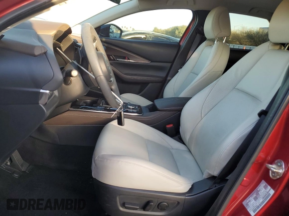 2023 Mazda CX-30 Premium Plus with VIN 3MVDMBEY5PM569612, listed as a Copart auction lot 85348014 with 17,217 mi miles and Salvage title. Bid and sale history available at DreamBid. Image 7.