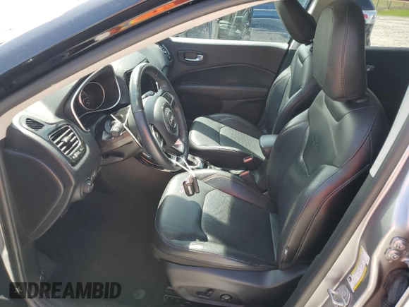 2018 Jeep Compass Limited with VIN 3C4NJCCB3JT461201, listed as a Copart auction lot 52573075 with 41,242 mi miles and Salvage Title. Bid and sale history available at carsss.com. Image 7.
