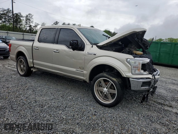 2018 Ford F-150 XL with VIN 1FTFW1E17JFD93087, listed as a Copart auction lot 51805745 with 108,086 mi miles and Salvage title. Bid and sale history available at DreamBid. Image 4.