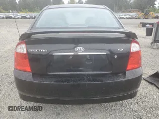 2005 Kia Spectra LX z VIN KNAFE121155165277, wystawiony jako Copart lot #55357155 z przebiegiem Nie podano mil oraz Czysty tytuł • Clean title. Historia ofert i sprzedaży dostępna na DreamBid. Obrazek 6.