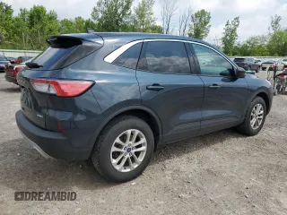 2022 Ford Escape SE with VIN 1FMCU9G62NUC02592, listed as a Copart auction lot 61613325 with 21,064 mi miles and Salvage title. Bid and sale history available at DreamBid. Image 3.