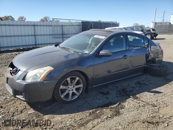 2008 Nissan Maxima 3.5 SE with VIN 1N4BA41E68C829338, listed as a Copart auction lot 76706714 with 0 mi miles and Salvage Title. Bid and sale history available at carsss.com. Image 1.