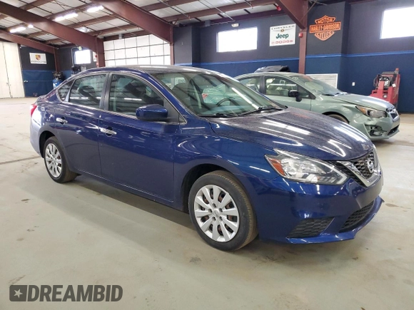 2019 Nissan Sentra S z VIN 3N1AB7AP8KY241366, wystawiony jako Copart lot #53516975 z przebiegiem 55 029 mil mil oraz Szkoda całkowita • Salvage title. Historia ofert i sprzedaży dostępna na DreamBid. Obrazek 4.
