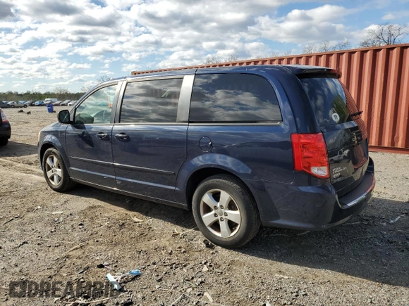 2013 Dodge Grand Caravan SE with VIN 2C4RDGBG8DR571536, listed as a Copart auction lot 52874235 with 225,886 mi miles and Salvage Title. Bid and sale history available at DreamBid. Image 2.