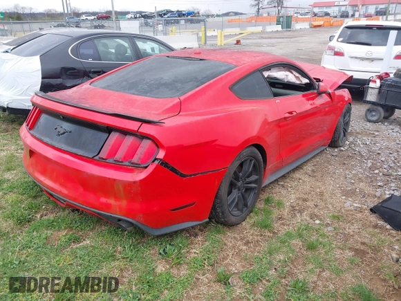 2016 Ford Mustang EcoBoost with VIN 1FA6P8TH5G5284881, listed as a IAAI auction lot 41841430 with 86,132 mi miles and . Bid and sale history available at carsss.com. Image 4.