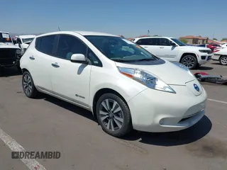 2017 Nissan LEAF SV with VIN 1N4BZ0CP1HC304381, listed as a IAAI auction lot 42532396 with 117,931 mi miles and . Bid and sale history available at DreamBid. Image 1.