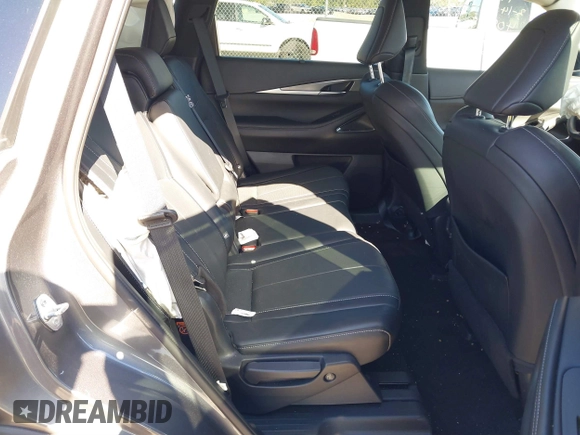 2023 Infiniti QX60 Luxe with VIN 5N1DL1FR1PC364789, listed as a IAAI auction lot 41833310 with 18,655 mi miles and . Bid and sale history available at DreamBid. Image 8.