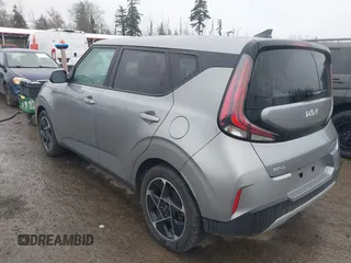 2023 Kia Soul EX with VIN KNDJ33AU8P7896113, listed as a IAAI auction lot 41896500 with 36,599 mi miles. Bid and sale history available at carsss.com. Image 3.