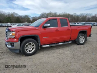 2014 GMC Sierra 1500 SLE z VIN 1GTR1UEC2EZ190644, wystawiony jako Copart lot #49453585 z przebiegiem 110 453 mil mil oraz Szkoda całkowita • Salvage title. Historia ofert i sprzedaży dostępna na DreamBid. Obrazek 1.