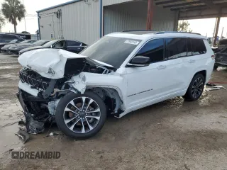 2022 Jeep Grand Cherokee Overland с VIN 1C4RJJDG7N8548443, выставлен на аукционе Copart как лот 77948153 с пробегом 19 092 миль миль и На запчасти • Non repairable. История ставок и продаж доступна на DreamBid. Изображение 1.