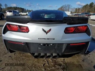 2017 Chevrolet Corvette Grand Sport 2LT with VIN 1G1YY2D73H5106495, listed as a Copart auction lot 43695095 with 50,133 mi miles and Salvage Title. Bid and sale history available at carsss.com. Image 6.
