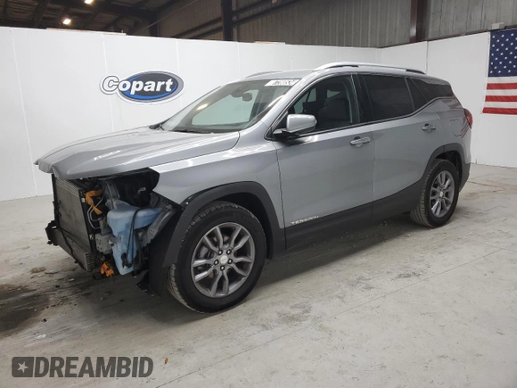 2024 GMC Terrain SLT with VIN 3GKALPEG7RL180866, listed as a Copart auction lot 87280534 with 21,233 mi miles and Clean title. Bid and sale history available at DreamBid. Image 1.