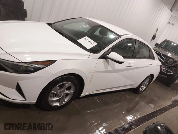 2023 Hyundai Elantra SE with VIN 5NPLL4AG3PH119536, listed as a IAAI auction lot 41728933 with 23,288 mi miles and . Bid and sale history available at DreamBid. Image 14.