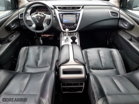2017 Nissan Murano SL with VIN 5N1AZ2MG9HN186113, listed as a Copart auction lot 51609535 with 116,228 mi miles and Salvage Title. Bid and sale history available at carsss.com. Image 8.